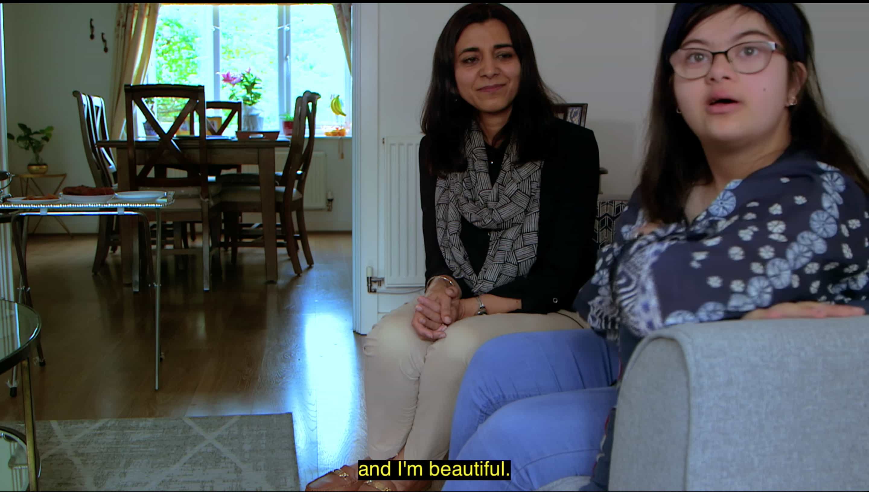 In the films, Daniya and her mum Ayesha discuss their culture, their Islamic faith and challenges they face